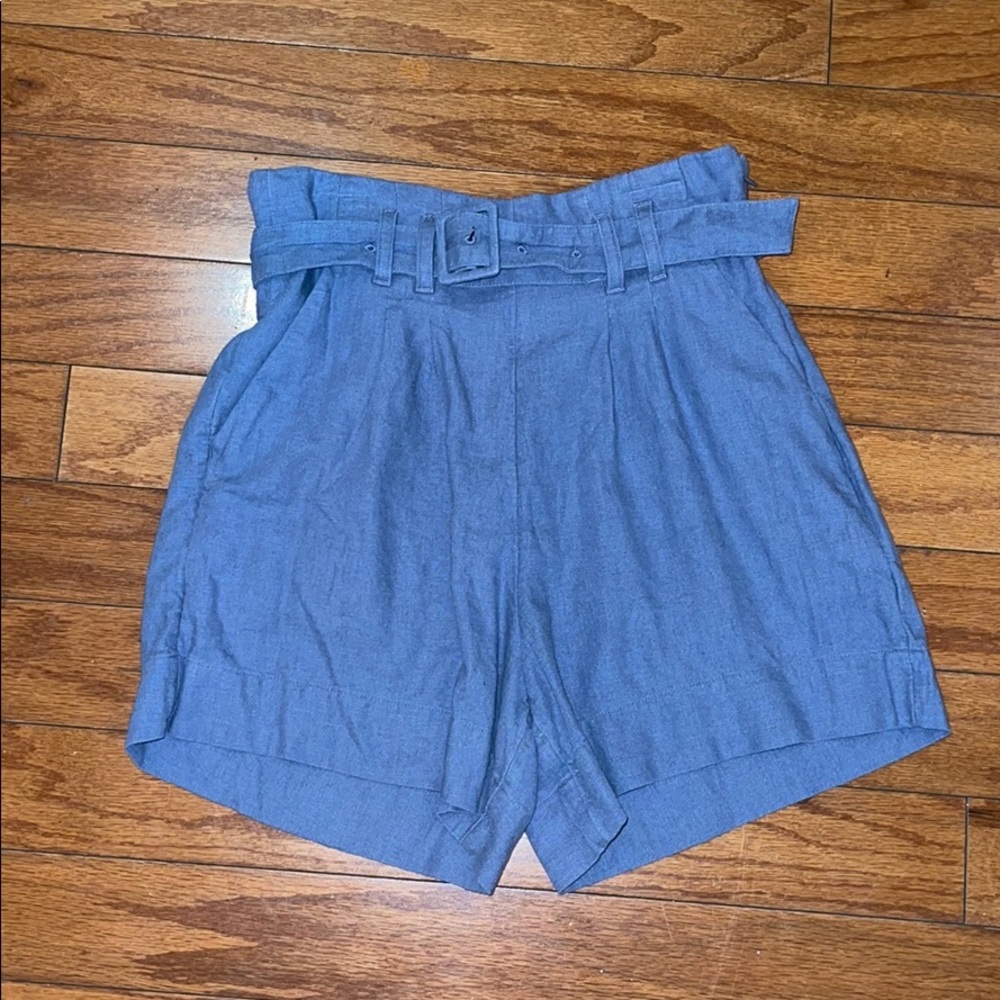 Abercrombie linen shorts with belt!